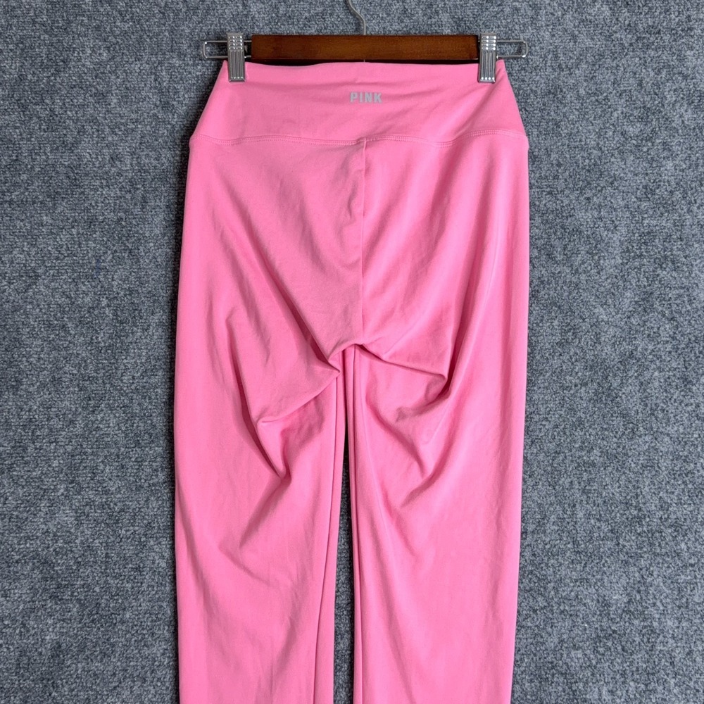 Pink Victoria's Secret Active Leggings Womens Small Pink High Waisted Cinch Yoga - Picture 6 of 9